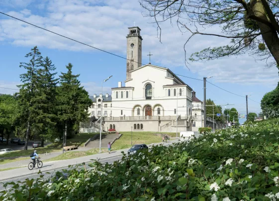 Kostel Panny Marie Ostrobramské, Tadeusz Obmiński, Wawrzyniec Dajczak, 1931–1938. Foto: Myroslava Liakhovych